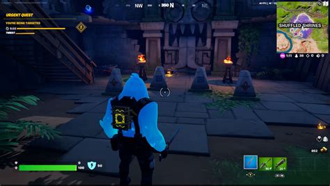Where To Find The Secret Door In Shuffled Shrines In Fortnite And Puzzle
