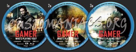 Gamer Blu Ray Label Dvd Covers And Labels By Customaniacs Id 74875