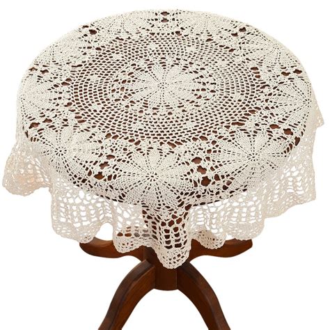 Round Crochet Tablecloth Free Patterns