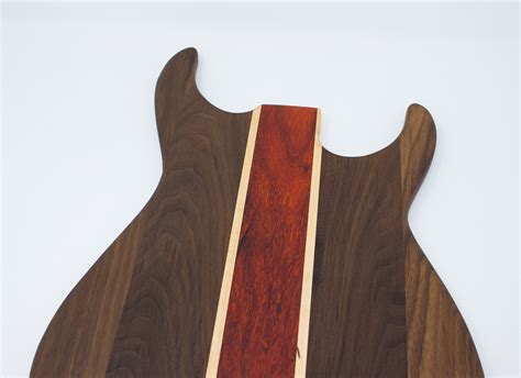 Stratocaster Guitar Shape Cutting Board Rockford Woodcrafts