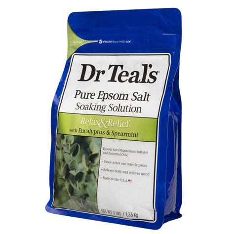 Dr Teals Pure Epsom Salt Relax And Relief Eucalyptus 136kg