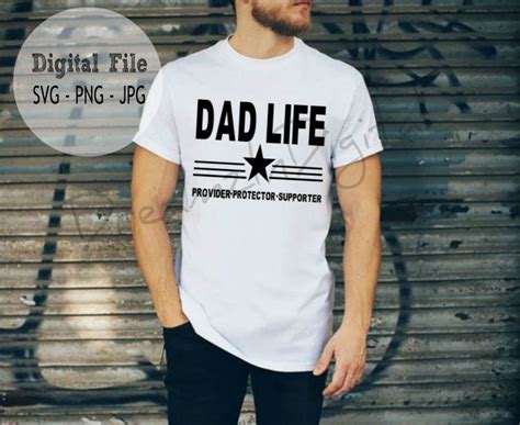Fathers Day Shirt Svg Svg Png  Digital File Instant Etsy