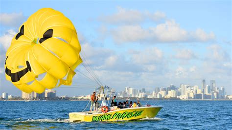 parasail and jet ski combo with miami watersports