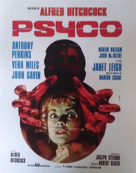 Psycho Movie Poster Etsy