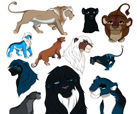 All Of My Lion King Ocs By Kitsunehebi On Deviantart