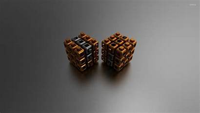 Cubes Cubos Esferas Blanco Negro Muro Seleccionar