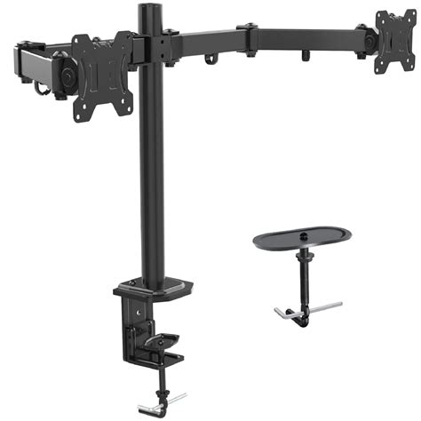 Buy Huanuo Dual Monitor Stand For 13 27 Inch Screens Dual Monitor Arm