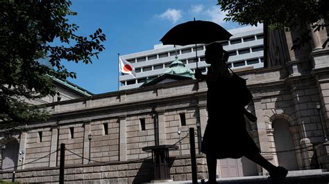 Bank Of Japan Edges Toward Letting Rates Rise The New York Times