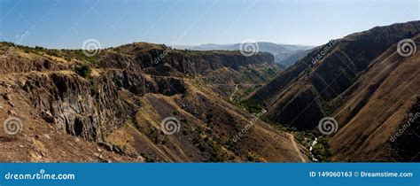 The Picturesque Canyon Of The Azat River Stock Image Image Of Scenic
