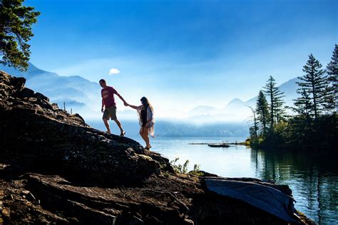 Boat Adventure Portraits On Harrison Lake Fraser Valley