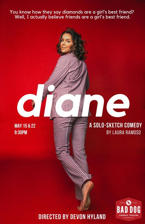 Diane A Solo Sketch Comedy By Laura Ramoso