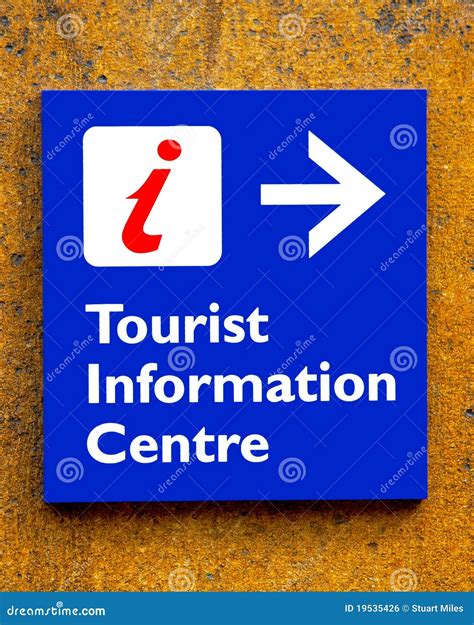 Tourist Information Sign Stock Photo Image Of Tourism 19535426