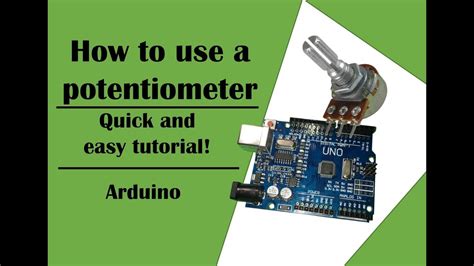 Potentiometer Tutorial Arduino Youtube