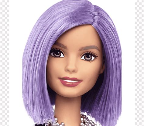 Barbie Puppe Violett Lila Haare Barbie Kunst Barbie Png Pngegg