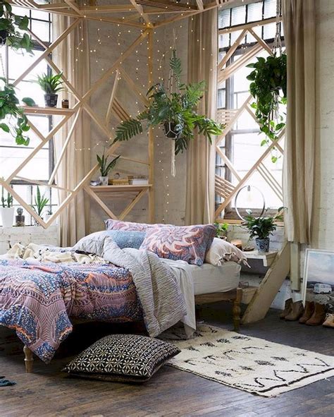 80 Comfy Elegance Chic Bohemian Bedroom Design Ideas
