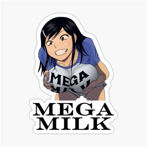 Mega Milk Sticker For Sale By Scallies Redbubble