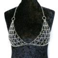 Buy Wholesale Women Sexy Mesh Body Chain Bra Slave Harness V Necklace Bikini Decor Jewelry