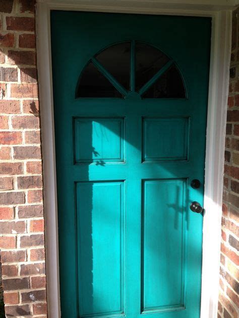 You can always strip the paint away using sandpaper and stain your old shutters in a walnut shade. Ideas House Colors Exterior Turquoise Home | Exterior house colors, Turquoise door, House colors