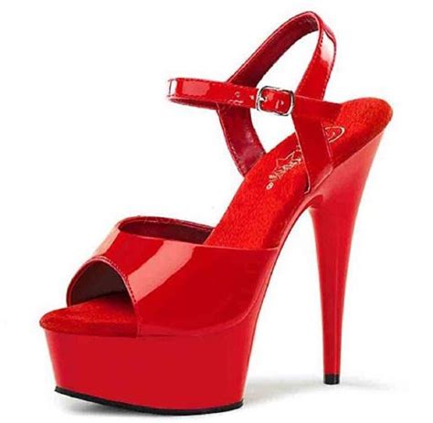 Pleaser Delight 609 Exotic Dancing Shoes 6 Heel Ankle Strap Platform