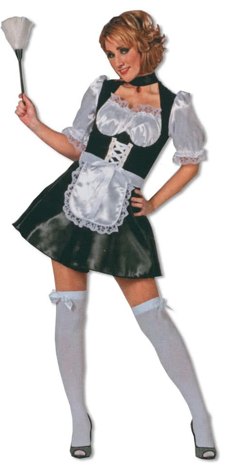 French Maid Costume Sexy Costumes French Maid Costume Chambermaid