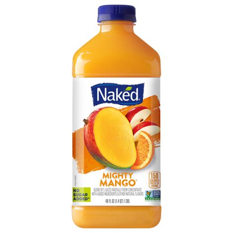 Save On Naked Juice Fruit Smoothie Mighty Mango No Sugar Added Order Online Delivery Giant