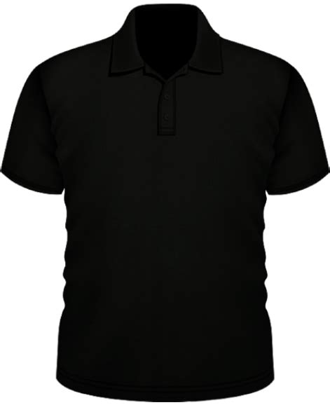 Collar T Shirt Design / Collar Shirt Vector Template / With its blue png image