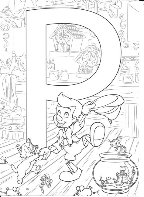 Pin By Disney On Alphabet Coloring Sheets Abc Coloring Pages Disney