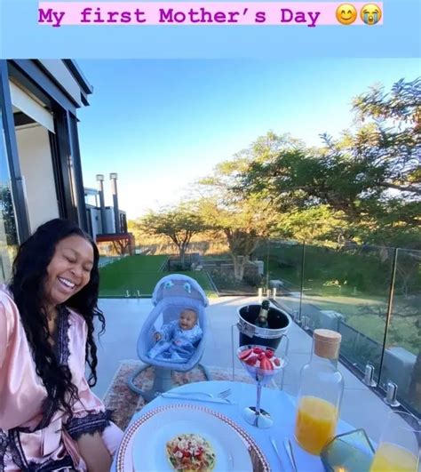 He Is So Handsome Minnie Dlamini Finally Reveals Her Sons Face