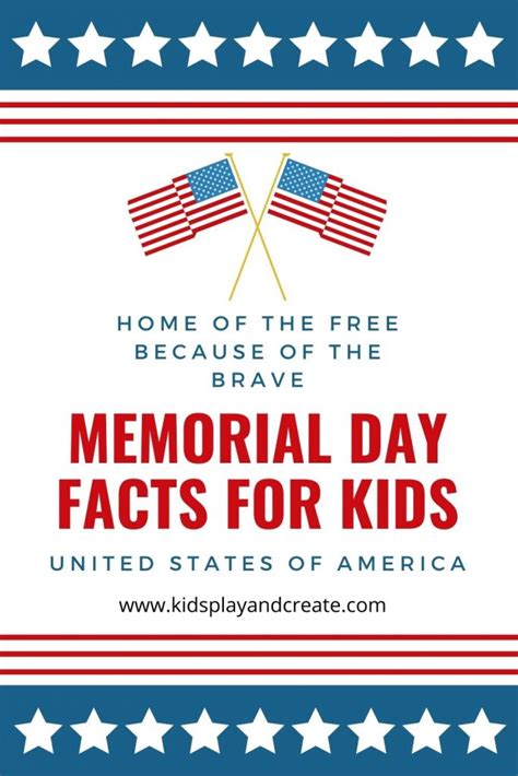 Why Do We Celebrate Memorial Day Memorial Day Facts For Kids Kids