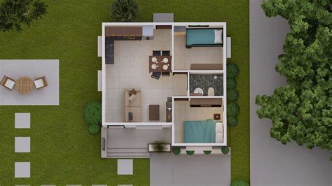 Video 2 Bedroom House Design 50 Square Meters Simple House Design
