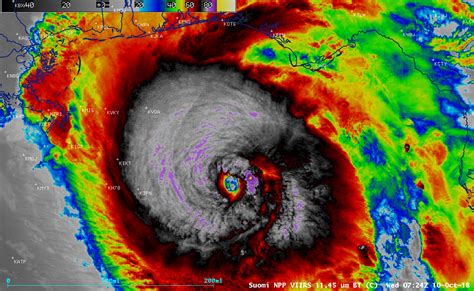 Category 5 Hurricane Michael Makes Landfall Along The Florida Coast