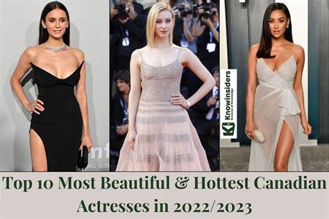 Top 10 Most Beautiful Canadian Actresses In 2023 Knowinsiders
