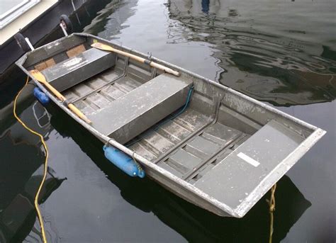 Polarcraft 12 Aluminium Lightweight Jon Boat With Transport Wheels