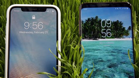 Compare The Samsung Galaxy S9 With Apple Iphone X