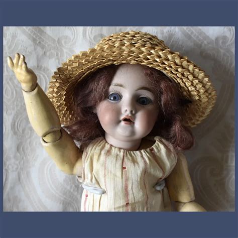 Cabinet Size Kestner German Bisque Head Character Doll 143 Ruby Lane