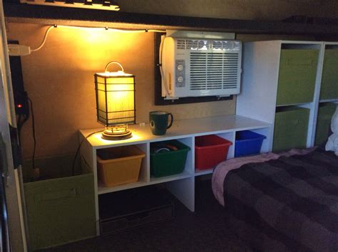 Inside My 6x8 Runaway Camper All Shelves Added By Me And Using A Twin