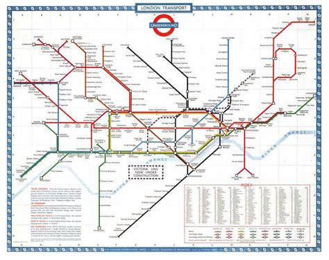 The History Of The Tube Map Londonist