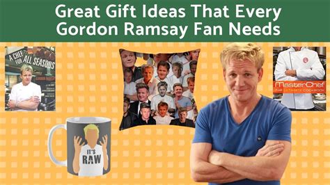 Great Gift Ideas That Every Gordon Ramsay Fan Needs Gifts For Chefs