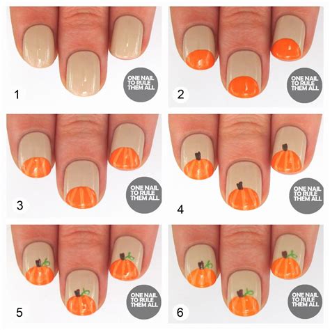 Diy Pumpkin Nails Pictures Photos And Images For Facebook Tumblr