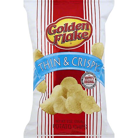 Golden Flake Potato Chips Thin And Crispy Potato Superlo Foods