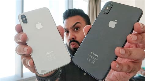 Mine had a cracked camera flash in the back side. iPhone X Silver Vs. Space Grey - Which one do you choose ...