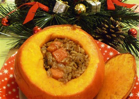 Maybe you would like to learn more about one of these? The Vegetarian Experience: Stuffed Pumpkin - A Vegan ...