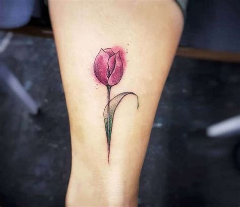Top Tulip Flowers Tattoo Motives