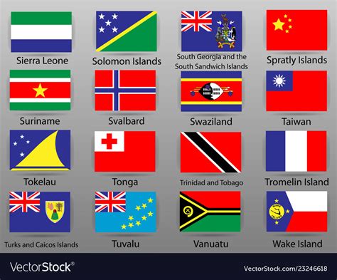 All Vector World Country Flags All Flags Are Royalty Images