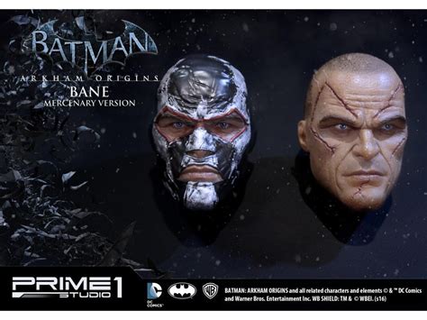 prÉ venda estátua bane mercenary batman arkham origins museum masterline escala 1 3
