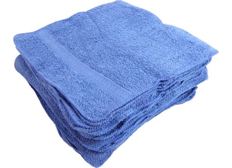 12x12 Premium Terry Wash Cloth Royal Blue Petra A1