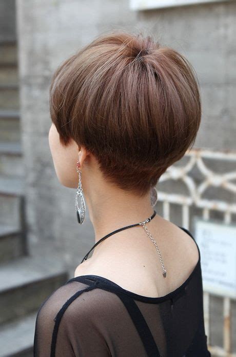 Back View Of Short Haircuts For Women Short Hair Back Short Wedge Hairstyles Wedge Haircut