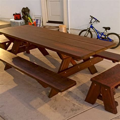 Heritage Picnic Table Options 8 L 34 1 2 W Side End Benches