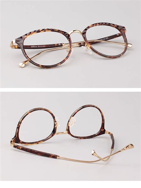Women Retro Big Full Rim Eyeglasses Frame Optical Acetate Fashion Eyewear Prescripti Glasses