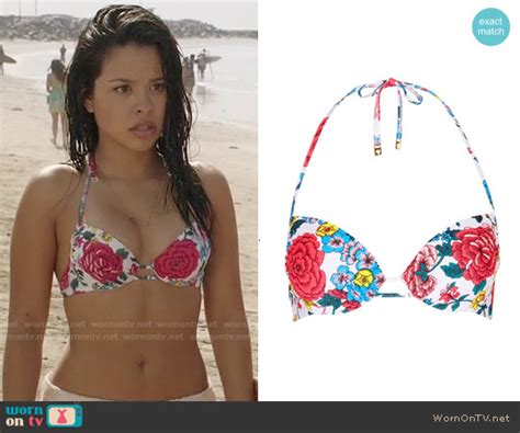 Wornontv Marianas Floral Bikini Top On The Fosters Cierra Ramirez